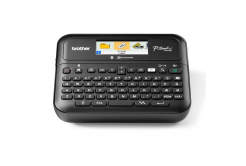 Brother PT-D610BTVP PTD610BTVPYJ1 etichettatrice con custodia, aperto