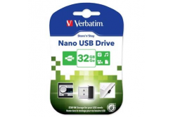 Verbatim 98130 Chiavetta USB Store 'N' Stay, USB 2.0, 32GB, Nano, nero, USB A