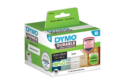 Dymo etichette in polipropilene 89mm x 25mm, bianco, multifunzionale, 2x350 pz 2112285