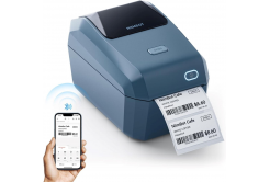 Niimbot K3 Smart 1AE0F121602 stampante di etichette, blu + rotolo di etichette 230 pz
