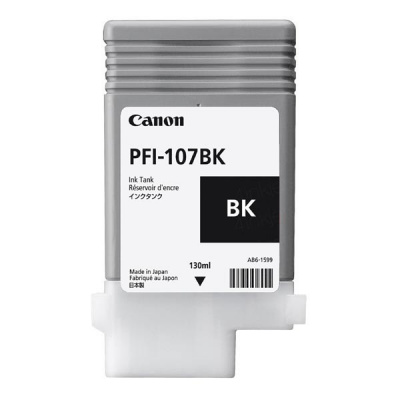 Canon PFI-107BK, 6705B001 nero (black) cartuccia originale