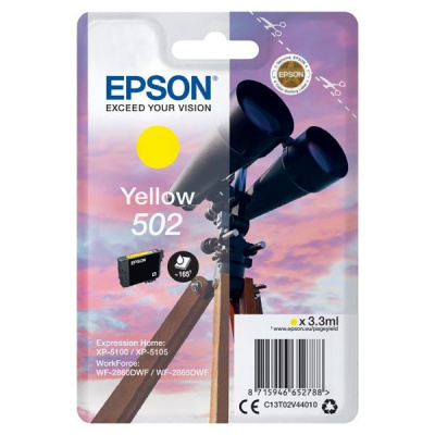 Epson 502 T02V44010 giallo (yellow) cartuccia originale