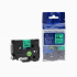 Nastro compatibile con Brother TZ-751 / TZe-751, 24mm x 8m, testo nera / sfondo verde