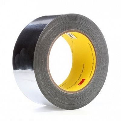 3M 363 Nastro in alluminio rinforzato con tessuto in fibra di vetro, 50 mm x 33 m