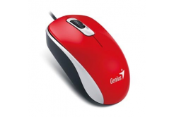 Genius Mouse DX-110 31010116111, 1000DPI, ottica, 3sp\., wired USB, rosso, standard, universale