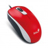 Genius Mouse DX-110 31010116111, 1000DPI, ottica, 3sp\., wired USB, rosso, standard, universale