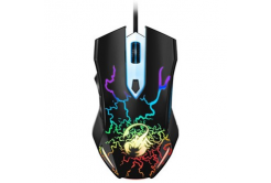Genius Mouse GX Gaming 31040002400, 2000DPI, ottica, 6sp\., wired USB, nero