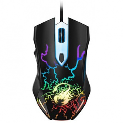 Genius Mouse GX Gaming 31040002400, 2000DPI, ottica, 6sp\., wired USB, nero