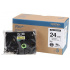 Brother HGe-651, 24mm x 8m, 5pz testo nera / sfondo giallo, nastro originale