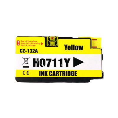 Cartuccia compatibile con HP 711 IT132A giallo (yellow)