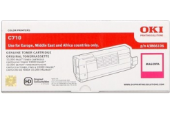 OKI 44318606 magenta (magenta) toner originale