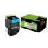 Lexmark 80C2SCE ciano (cyan) toner originale