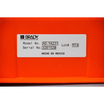 Brady BPT-7-7563-1 / 236718, etichette in carta termica, 69.85 mm x 31.75 mm