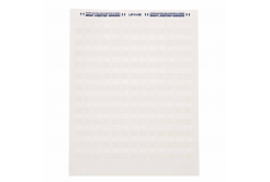 Brady LAT-19-361-1 / 029744, LaserTab Laser Printable Labels, 25.40 mm x 80.44 mm