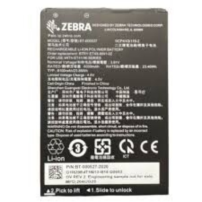 Zebra BTRY-ET401-08INC-01 internal Standard Battery, 8"