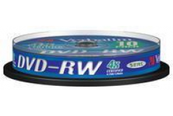 VERBATIM DVD-RW (confezione da 10) Spindle/4x/4,7GB