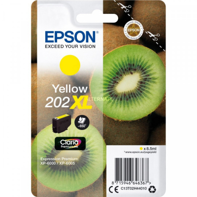 Epson 202XL T02H44010 giallo (yellow) cartuccia originale