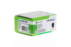 Lexmark 24B7182 ciano (cyan) toner originale