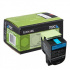 Lexmark 70C20CE ciano (cyan) toner originale