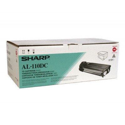 Sharp toner originale AL-110DC, black, 4000pp\., Sharp AL-1217, 1255, 1457, 1555