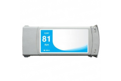 Cartuccia compatibile con HP 81 C4931A ciano (cyan) 