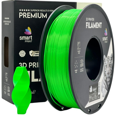 Smart Print FG-S64-E1, 3D filamento, PLA, 1,75mm, 1000g, Verde (Green)