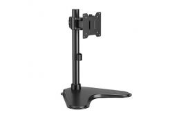 Powerton ERGO BASEO Supporto regolabile per monitor, nero, 20KG, autoportante, 17"-49", 75x75/100x100