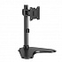 Powerton ERGO BASEO Supporto regolabile per monitor, nero, 20KG, autoportante, 17"-49", 75x75/100x100