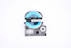 Epson LK-4WBA3 / SU35W, 3mm x 2,5m, testo nera / sfondo bianco, nastro termicoretraibile compatibile