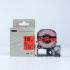 Epson LTS18RW, 18mm x 5m, testo rossa / sfondo bianco, nastro compatibile