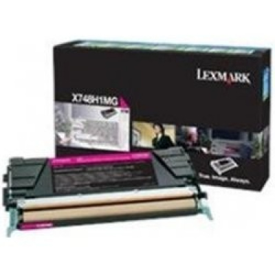 Lexmark X748H1MG magenta toner originale