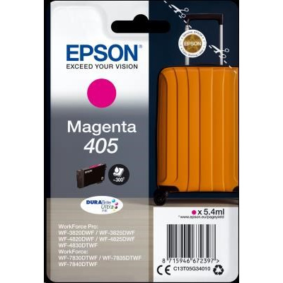 EPSON ink Singlepack Magenta 405 Durabrite Ultra cartuccia d'inchiostro originale