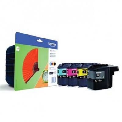 Brother LC-129XLVALBP ciano/magenta/giallo/nero (cyan/magenta/yellow/black) cartuccia originale