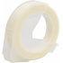 Dymo Omega, 9mm x 3m, testo bianco / sfondo trasparente, nastro compatibile