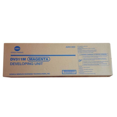 Konica Minolta A0XV0ED magenta developer originale