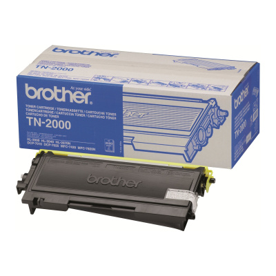 Brother TN-2000 nero (black) toner originale