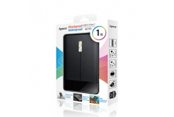 Apacer disco rigido esterno, AC731, 2.5", USB 3.0 (3.2 Gen 1), 1TB, AP1TBAC731B-1, nero, antiurto, resistente alla polvere e all'acqua
