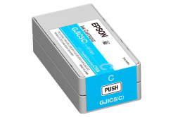 Epson GJIC5(Y) C13S020564 per ColorWorks, ciano (cyan) cartuccia originale