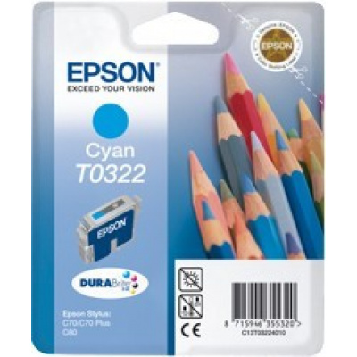 Epson T032240 ciano (cyan) cartuccia originale