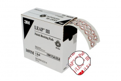 3M Leap III Finish Blocking Pads 1693M, 1 rotolo = 1000 podložek o diametrou 18 mm