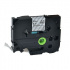 Nastro compatibile con Brother TZ-145 / TZe-145, 18mm x 8m, testo bianco / nastro trasparente