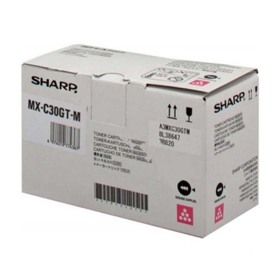 Sharp MX-C30GTM magenta toner originale