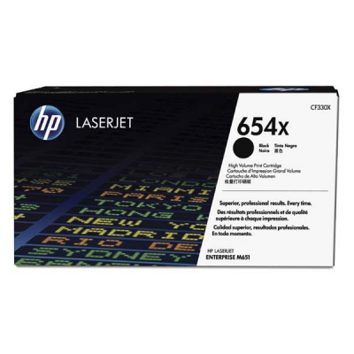 HP 654X CF330X nero (black) toner originale