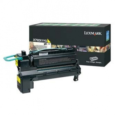 Lexmark X792X1YG giallo (yellow) toner originale