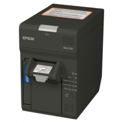 Epson TM-C710 C31CA91021 USB, Ethernet, grey stampante per ricevute
