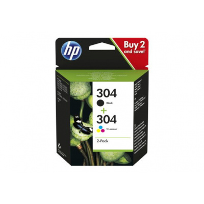 HP 304 3JB05AE nero/colore (black/color) multipack di cartucce originali