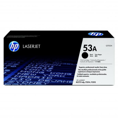 HP 53A Q7553A nero (black) toner originale