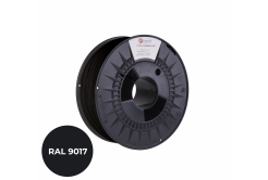 C-Tech 3DF-P-PA61.75-9017 3D filamento, PREMIUM LINE, PA6, traffico nero, RAL9017, 1,75mm, 1kg