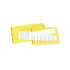 Partex etichette PF-10021KT49, 4,6 x 21 mm, giallo-bianco, 594 pz A4, 1 foglio