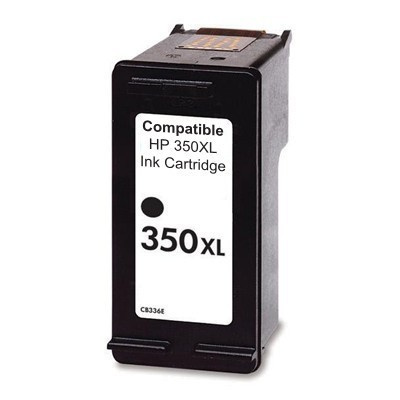 Cartuccia compatibile con HP 350XL CB336E nero (black) 